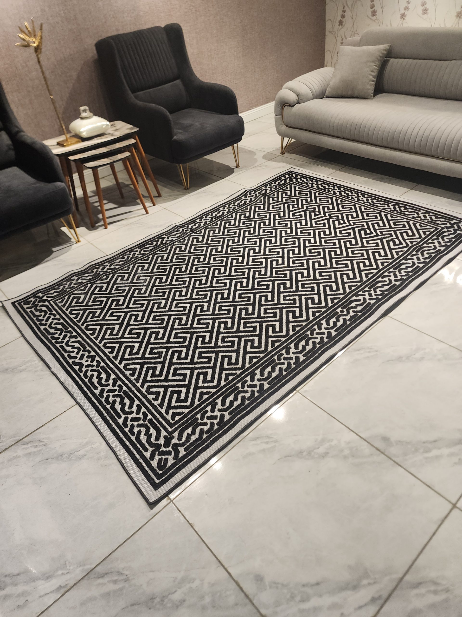 Santorini Center Rug